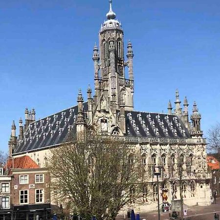 Zonnige Frisse Studio De Gouden Parel In Hartje Middelburg Zewnętrze zdjęcie