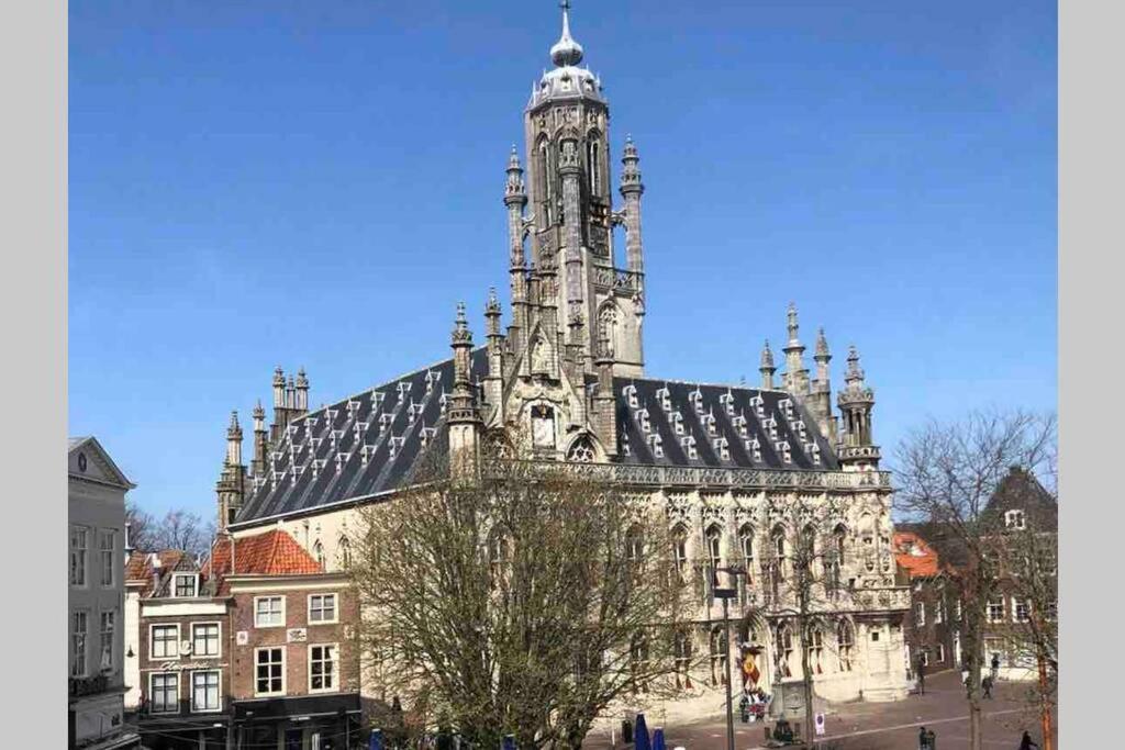 Zonnige Frisse Studio De Gouden Parel In Hartje Middelburg Zewnętrze zdjęcie